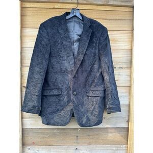 Madison Modern Fit Men's 40 R Blazer  2-Button Suit Jacket Coat‎ Paisley Print